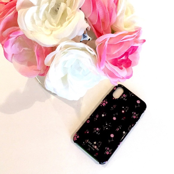 🌷SALE🌷iPhone X New Kate Spade Floral Gem Case - Picture 4 of 7